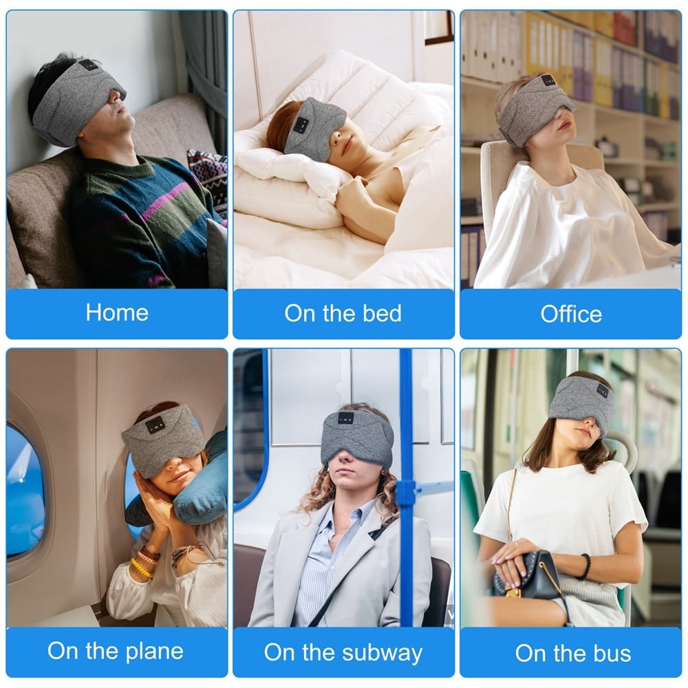 маска за спиење со звучници за маски за спиење на мобилни паметни телефони