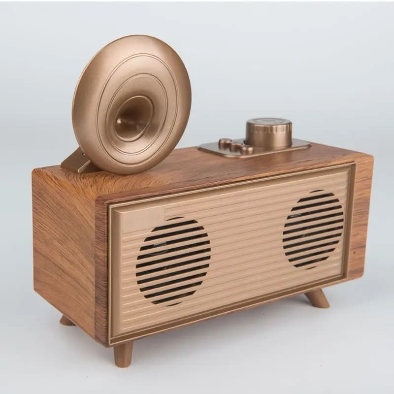 мал мини стар радио фонограф дизајн ретро гроздобер